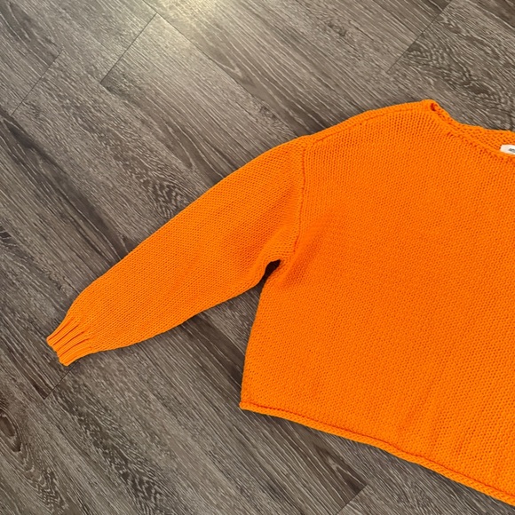 Aerie Orange Sweater New - Picture 3 of 6
